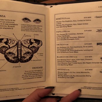 Baltra - Menu November 2019 - Bars Near Me - México, D.F., DIF