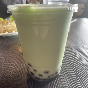 Pho Whittier - Honeydew Smoothie boba - Vietnamese Near Me - Whittier, California