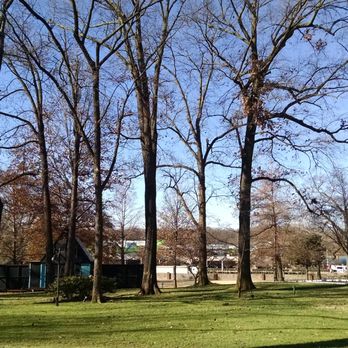 Graceland - View of pavilion from mansion grounds - Museums Near Me - Memphis, Tennessee