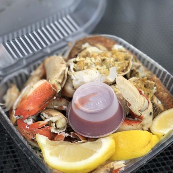 The Crab Station - Dungeness Crab - We asked for it steamed - Seafood Near Me - San Francisco, California The Crab Station - Dungeness Crab - We asked for it steamed - Seafood Near Me - San Francisco, California