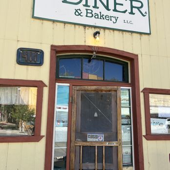 4th Street Diner & Bakery - Front door with a cowbell --it closes at 3 (or before) - American Near Me - Saguache, Colorado 4th Street Diner & Bakery - Front door with a cowbell --it closes at 3 (or before) - American Near Me - Saguache, Colorado