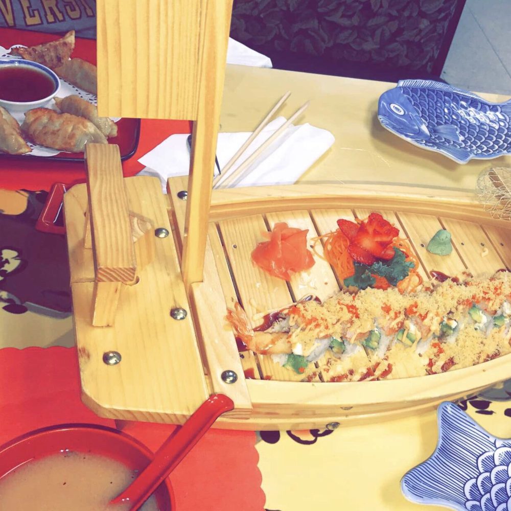 Umai Sushi - The monster roll!!! Amazing and loved the presentation. Very fresh - Sushi Bars Near Me - Largo, Florida Umai Sushi - The monster roll!!! Amazing and loved the presentation. Very fresh - Sushi Bars Near Me - Largo, Florida