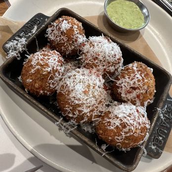 North Italia - Cacio e Pepe arancini - Italian Near Me - Plano, Texas