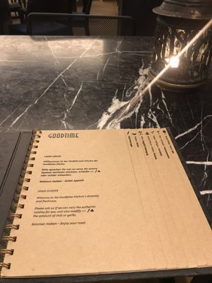 Menu photo 1 Good Time Berlin, BE Menu photo 1 Good Time Berlin, BE