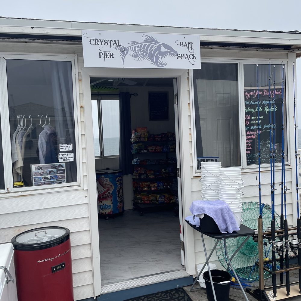 Crystal Pier Bait Shack - New shop opened on the pier with a new owner. - Beverage Store Near Me - San Diego, California Crystal Pier Bait Shack - New shop opened on the pier with a new owner. - Beverage Store Near Me - San Diego, California