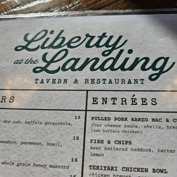 Liberty At The Landing - A fun place to grab a bite. Prices good and service was excellent! - Pizza Near Me - Braintree, Massachusetts Liberty At The Landing - A fun place to grab a bite. Prices good and service was excellent! - Pizza Near Me - Braintree, Massachusetts