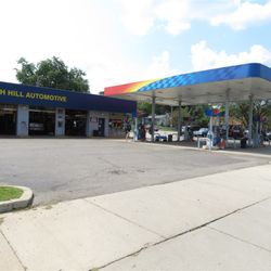 We have an automotive repair shop attached to a Sunoco gas station.