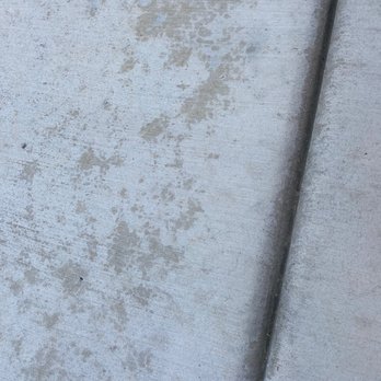 California Paver Pros - Splotchy concrete - no it's not wet, just discolored. - Masonry/Concrete Near Me - Roseville, California