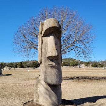 Hill Country Arts Foundation - 2 Easter Island Moyai - Performing Arts Near Me Hill Country Arts Foundation - 2 Easter Island Moyai - Performing Arts Near Me
