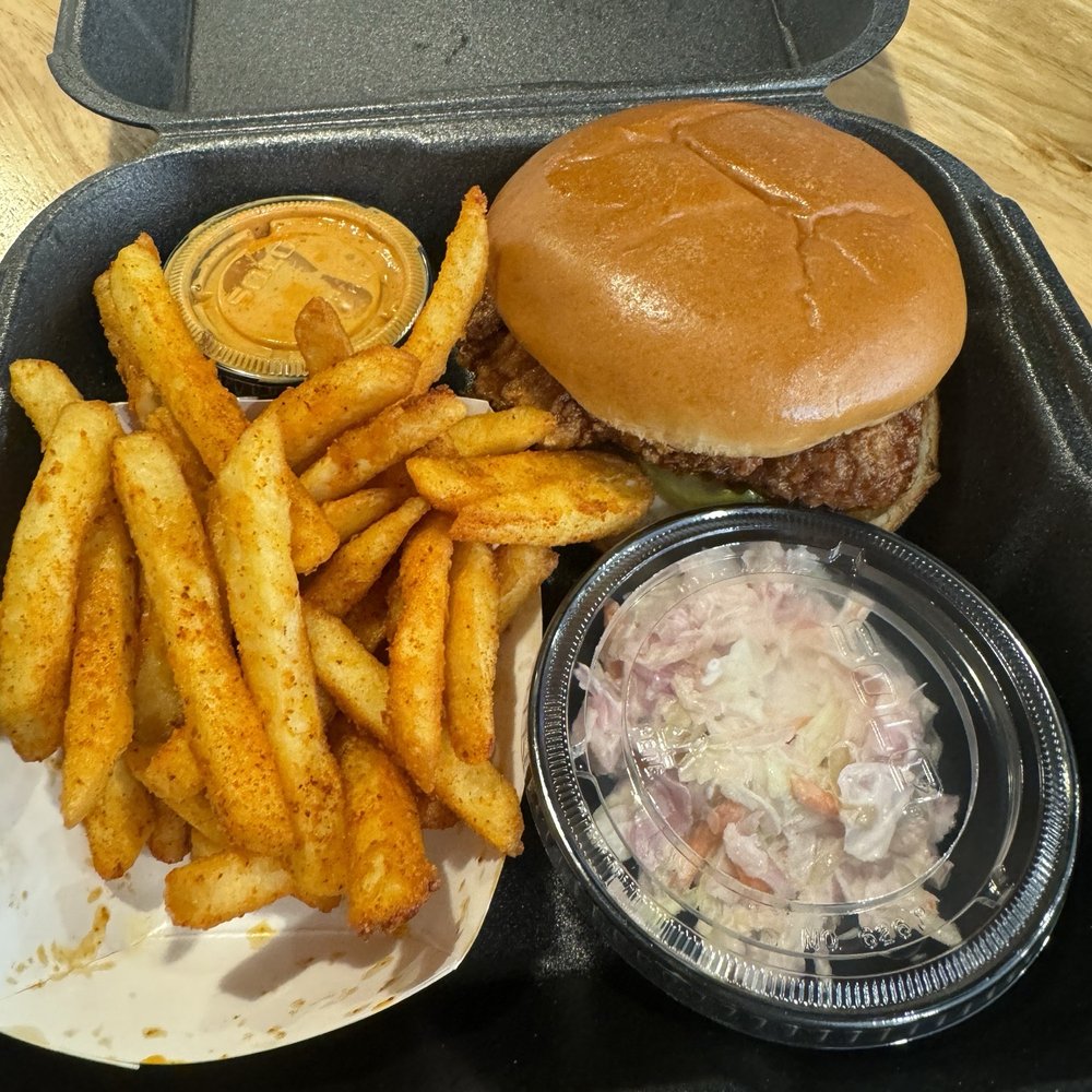 Nashbird - HOT Chick Sandwich Meal with Nash Fries* and Side Nash Sauce - Southern Near Me - Oklahoma City, Oklahoma