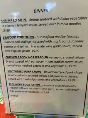 Menu photo 1 Ned's Southside Kitchen Saint Augustine, FL