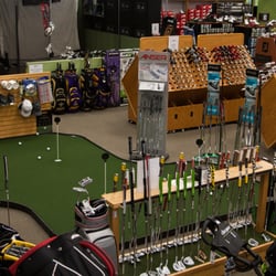 Golfballs - Featuring an oversized putting green, golfers can try out the newest putters from Scotty Cameron, Odyssey, TaylorMade and more.