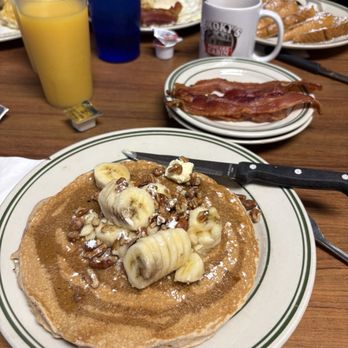 Smoky's Pancake Cabin - Banana Nut Pancakes - Breakfast & Brunch Near Me - Pigeon Forge, Tennessee Smoky's Pancake Cabin - Banana Nut Pancakes - Breakfast & Brunch Near Me - Pigeon Forge, Tennessee