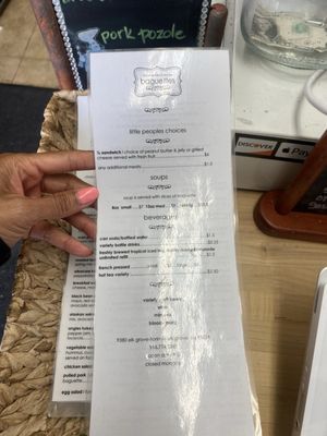 Menu photo 3 Baguettes Elk Grove, CA