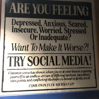 Avenue Eats - An important public message visible in the restroom. - American Near Me - Wheeling, West Virginia