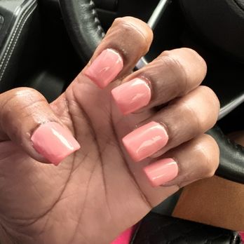 Levy Nails - Notice the middle finger is shorter than everything else. - Nail Salons Near Me - Atlantic Beach, Florida