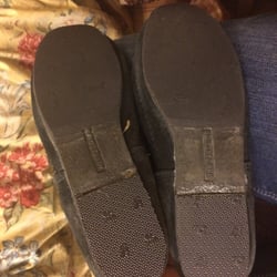Strehl's Family Shoes & Repair - $32 for replacing the soles on my Minnetonka boots. Nicely done, but VERY expensive in my opinion.
