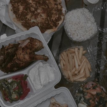 Karam Restaurant - 1/2 Zaatar 1/2 Cheese Pie 1/2 Zaatar 1/2 Cheese Pie 1/2 Chicken with Rice, House Salad and Sauce - Middle Eastern Near Me - Brooklyn, New York Karam Restaurant - 1/2 Zaatar 1/2 Cheese Pie 1/2 Zaatar 1/2 Cheese Pie 1/2 Chicken with Rice, House Salad and Sauce - Middle Eastern Near Me - Brooklyn, New York