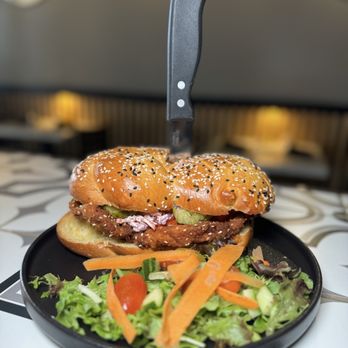 Rosalia's Kitchen - Chicken schnitzel challah sandwich - Italian Near Me - Miramar, Florida Rosalia's Kitchen - Chicken schnitzel challah sandwich - Italian Near Me - Miramar, Florida