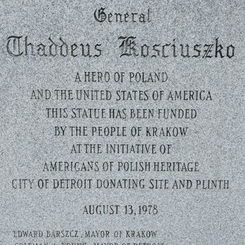 Gen.Thaddeus Kosciuszko - Landmarks & Historical Buildings Near Me - Detroit, Michigan