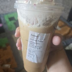Starbucks - Coffee Frap with whip cream