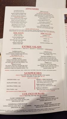 Menu photo 7 Chateau Restaurant Waltham, MA