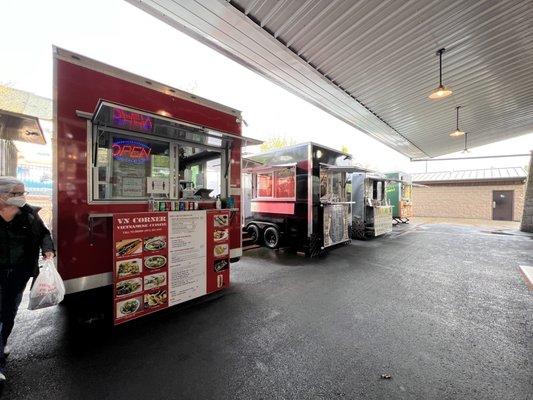 Happy Valley Station food carts by null