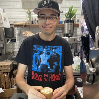 Frisson Espresso - Alex makes a mean Cortado.  And did it consistently. - Coffee & Tea Near Me - New York, New York
