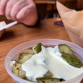 Pecking House - Charred cucumbers - Chicken Shop Near Me - Brooklyn, New York