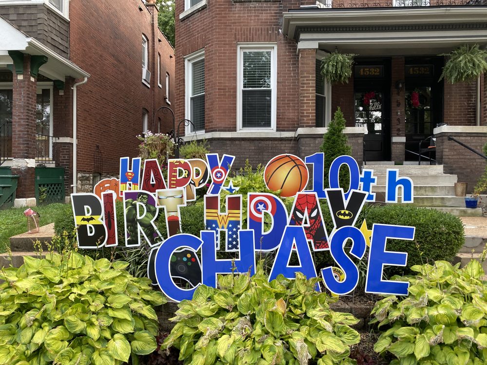 XOXO YARD SIGNS St Louis, Missouri Party Equipment Rentals Phone