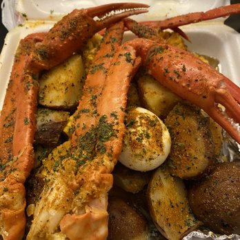 Ducketts Seafood - Hadn't ordered from Ducketts before, but wow! The seasoning and sheer amount of food for $20 is amazing! - Seafood Near Me - indianopolis, Indiana