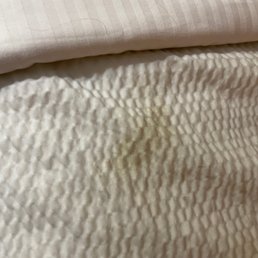 Bedding stains