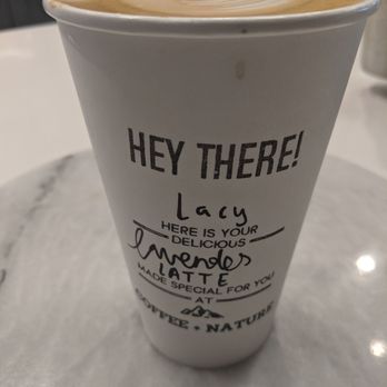 Coffee Nature - Lavender oat latte - Coffee & Tea Near Me - Costa Mesa, California