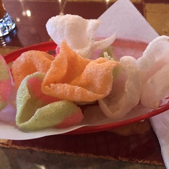 Mr Thai Bistro - fried rice cracker that came with my meal - Thai Near Me - Gilbert, Arizona Mr Thai Bistro - fried rice cracker that came with my meal - Thai Near Me - Gilbert, Arizona