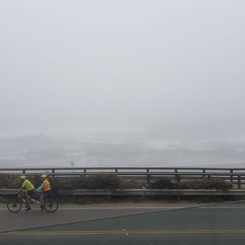 Moonstone Landing - Last day of trip the coastal fog rolled in, still amazing!! - Hotels Near Me - Cambria, California