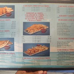 Q's Fish & Chips - Menu Oct. 2025