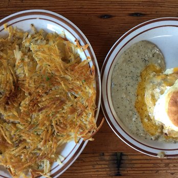 Pine State Biscuits - reggie deluxe and hash browns - Southern Near Me - Portland, Oregon
