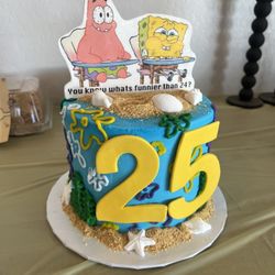 Custom Created Cakes By Brandi - SpongeBob Cake
