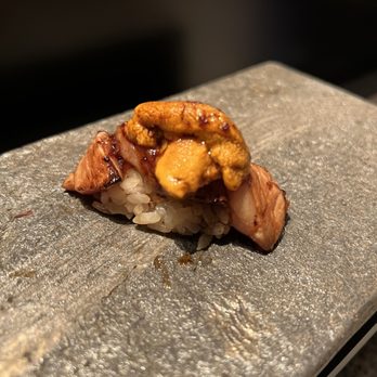 Sushi Tanaka - O Toro, caviar and uni, triple goddess of the sea - Japanese Near Me - Simi Valley, California