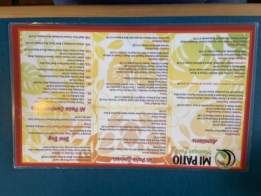 Menu photo 7 Mi Patio Mexican Food Phoenix, AZ Menu photo 7 Mi Patio Mexican Food Phoenix, AZ