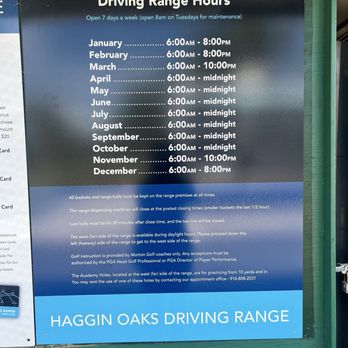 Haggin Oaks Golf Complex - Driving range HOURS - Golf Near Me - Sacramento, California Haggin Oaks Golf Complex - Driving range HOURS - Golf Near Me - Sacramento, California