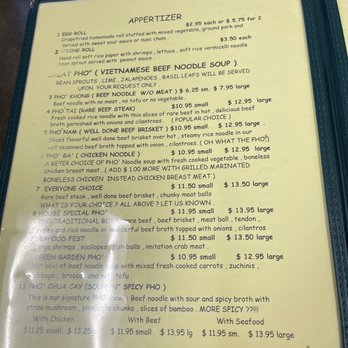 Old Saigon Pho Restaurant - Menu - Vietnamese Near Me - Tukwila, Washington