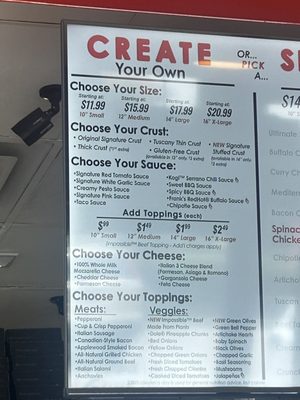 Menu photo 8 Pizza Guys Duarte, CA