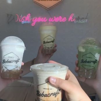 Bobacraft Cafe - Variety of drinks with boba. - Bubble Tea Near Me - Alhambra, California Bobacraft Cafe - Variety of drinks with boba. - Bubble Tea Near Me - Alhambra, California
