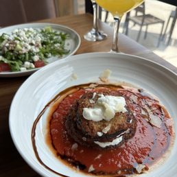 Crispy Eggplant Napoleon