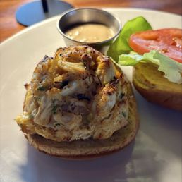 Crab cake sandwich Crab cake sandwich