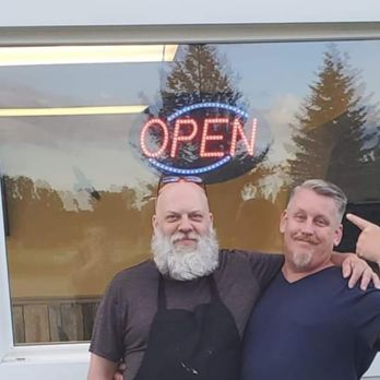 Crowes' Nest Café - Co-Owners, Chef Dave (left) & Tom (right) on opening day, July 12, 2022 - Breakfast & Brunch Near Me - Jackson, Michigan Crowes' Nest Café - Co-Owners, Chef Dave (left) & Tom (right) on opening day, July 12, 2022 - Breakfast & Brunch Near Me - Jackson, Michigan