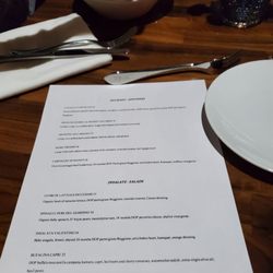 Nando Trattoria Manhattan Beach - Menu