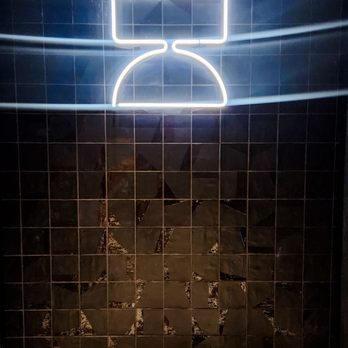 Saizon - Women's bathroom - fun vibe! - New American Near Me - Fresno, California Saizon - Women's bathroom - fun vibe! - New American Near Me - Fresno, California