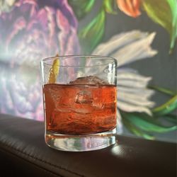 the L - Old Fashioned with mezcal